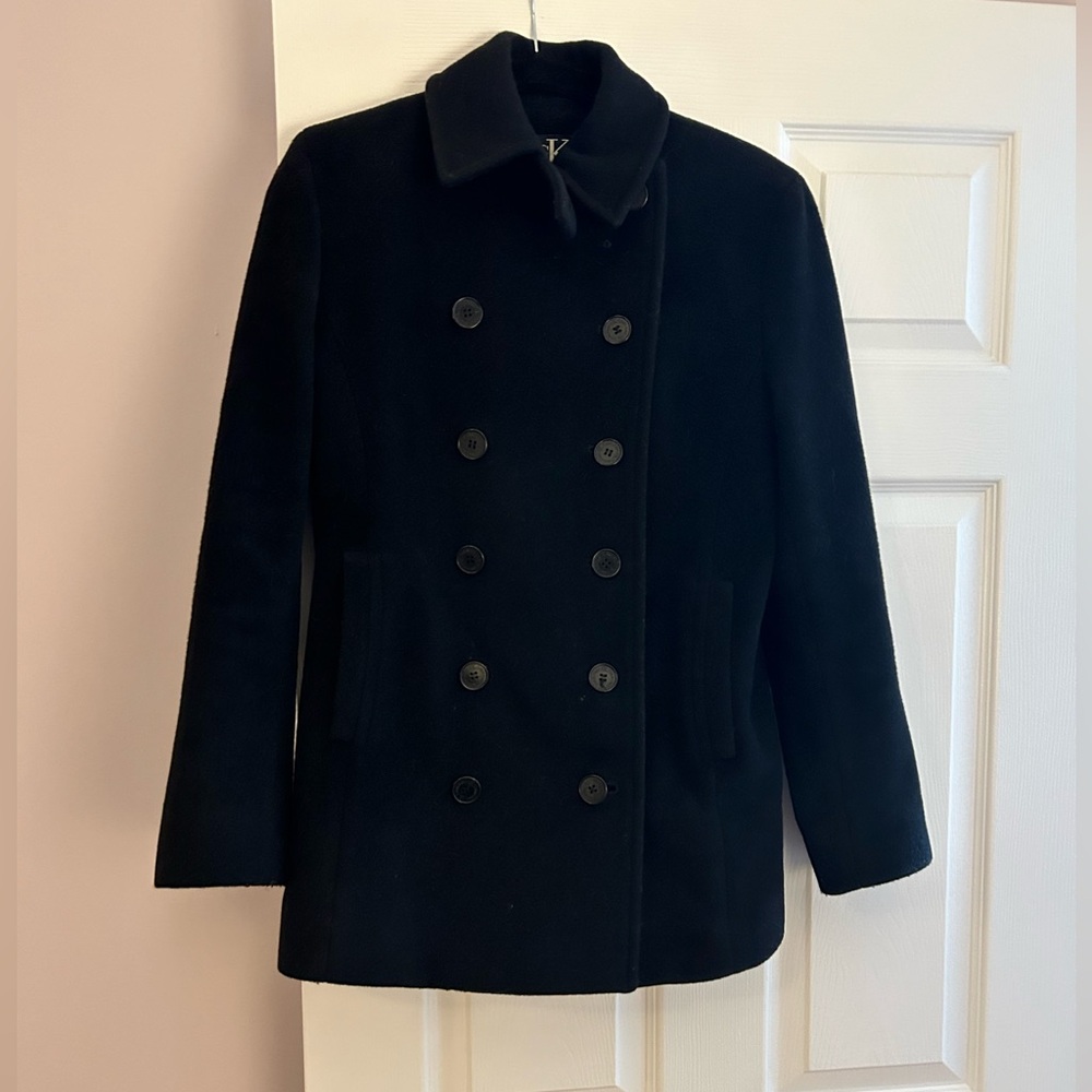 Vintage Calvin Klein 80% wool peacoat (2002)